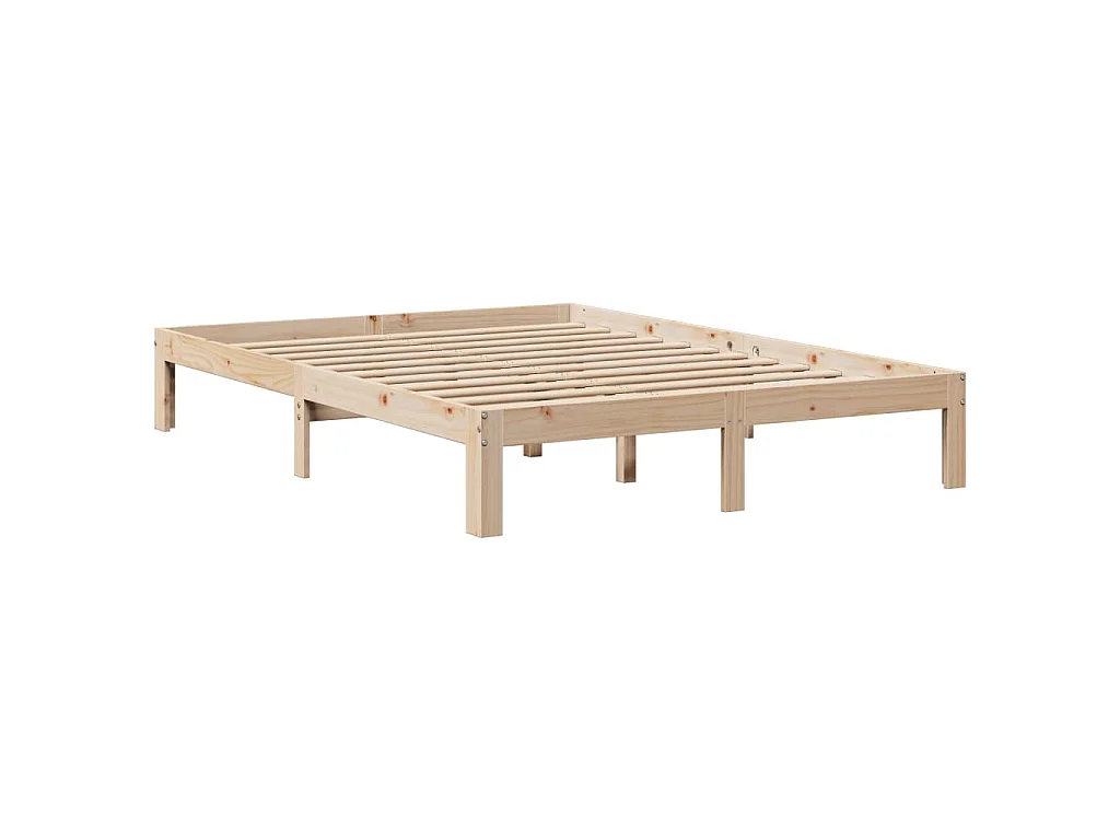 Bettgestell mit Kopfteil ohne Matratze 160x200 cm