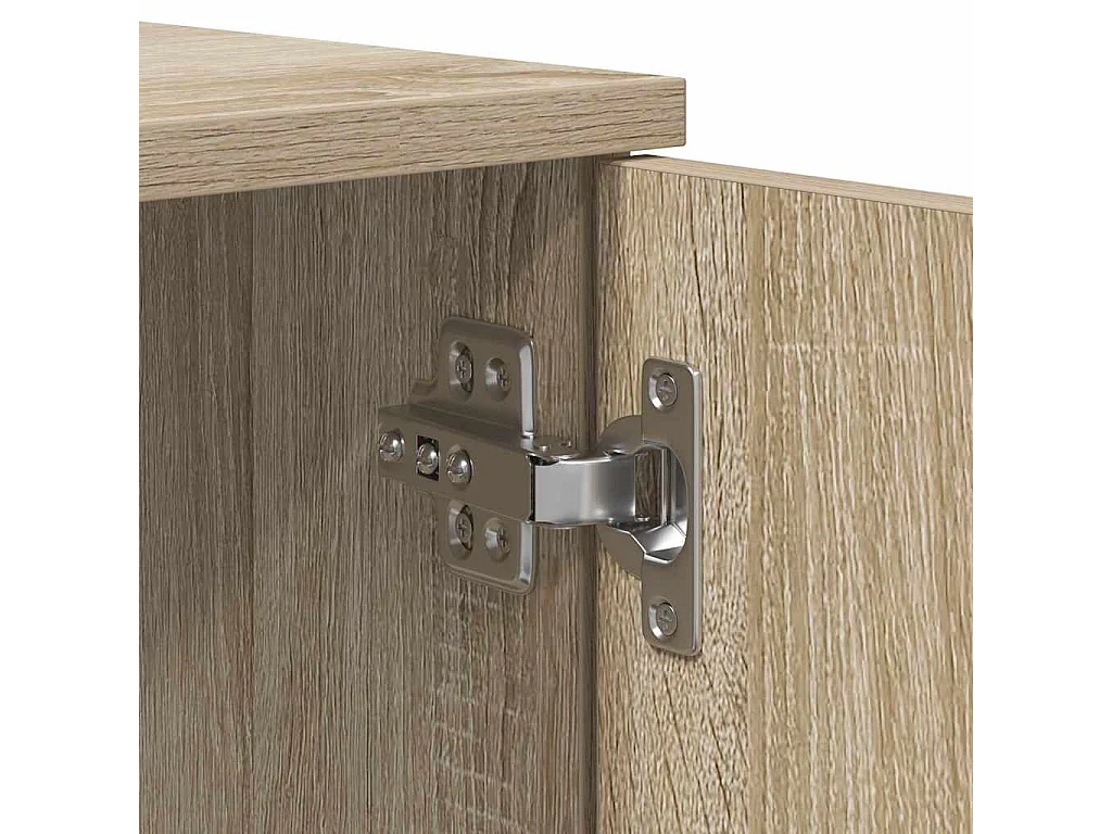Cadre de lit Chêne Sonoma 90 x 190 cm Bois d'ingénierie