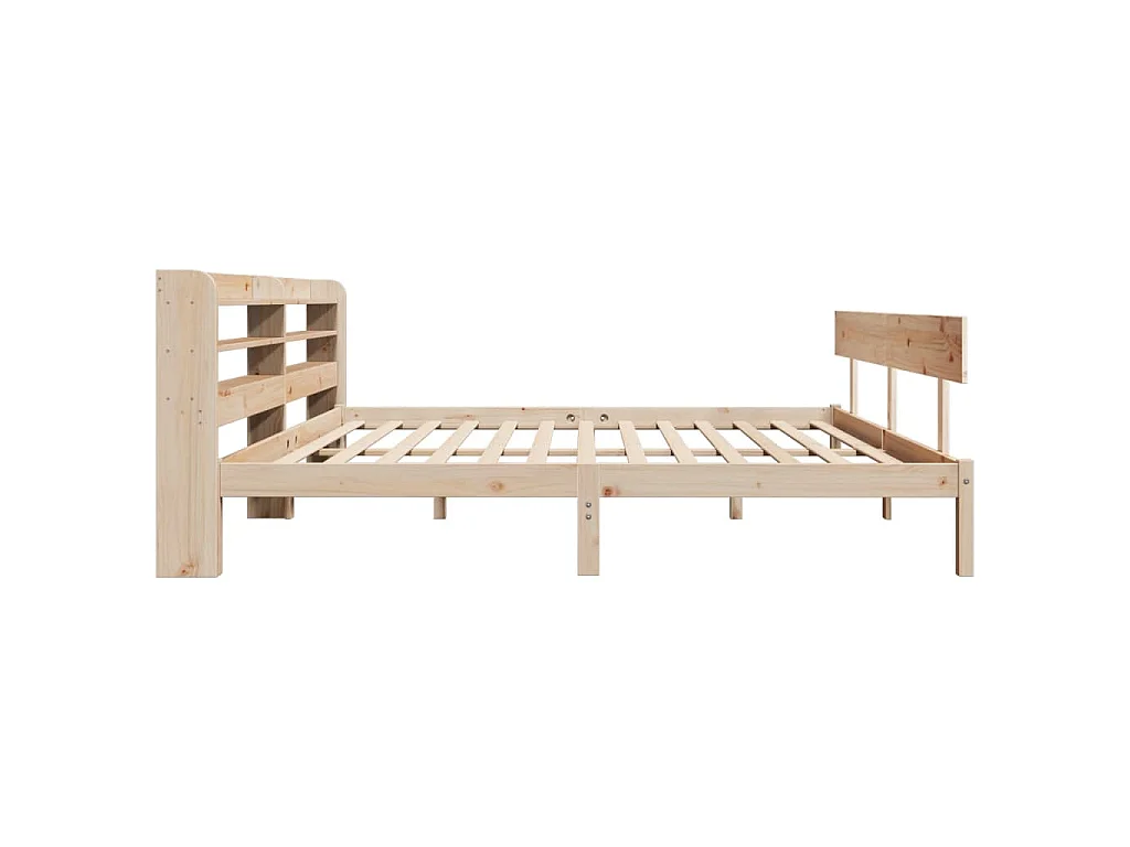 Bedframe zonder matras massief grenenhout 180x200 cm