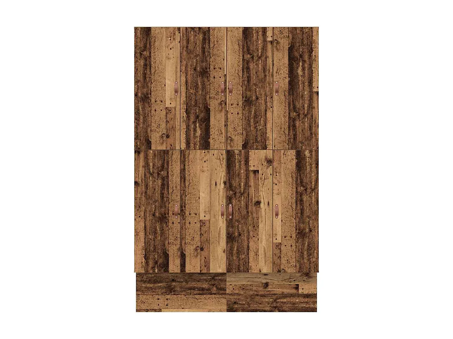 Cadre de lit avec rangement avec tiroir Bois Ancien 150 cm