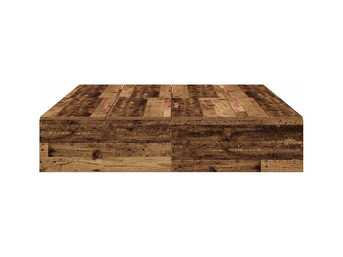 Cadre de lit Bois ancien 150 x 200 cm Bois d'ingénierie