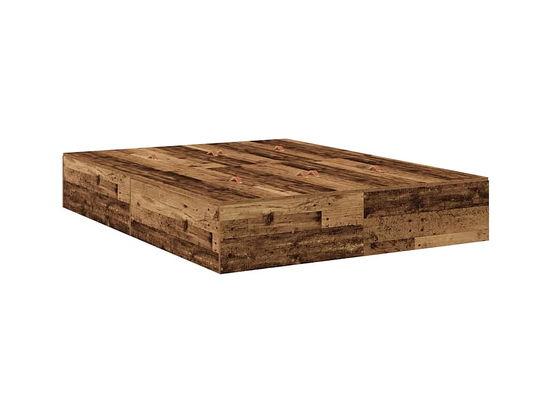 Cadre de lit Bois ancien 150 x 200 cm Bois d'ingénierie