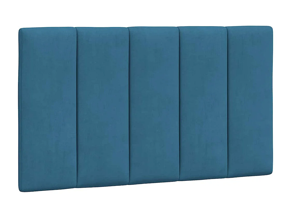 Giroletto senza Materasso Hanko Blu 90x200 cm in Velluto