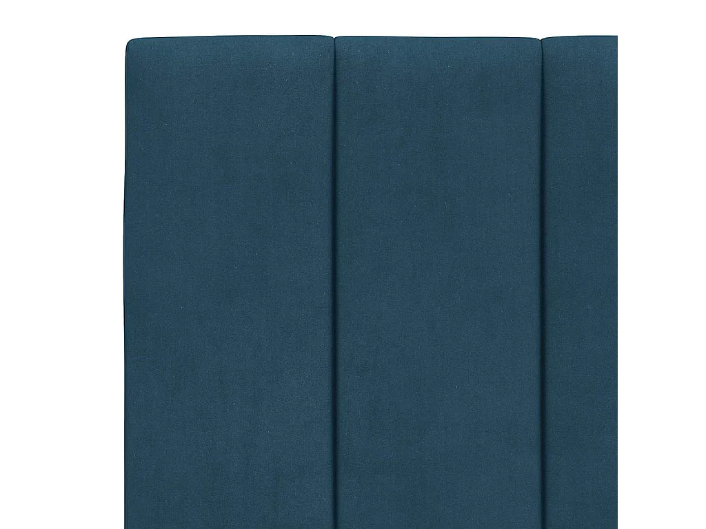Giroletto senza Materasso Hanko Blu 90x200 cm in Velluto