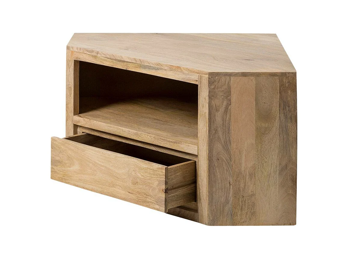 Meuble TV en bois de manguier Mykonos