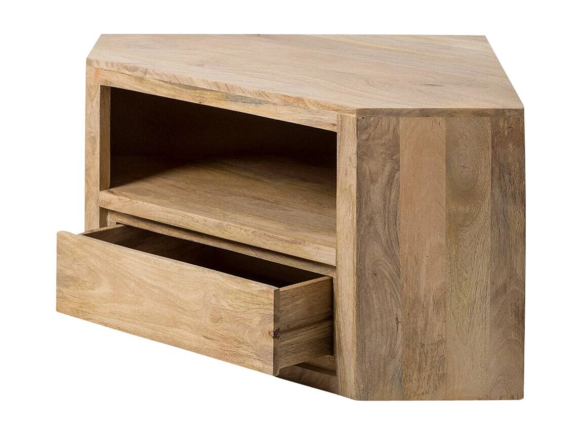 Meuble TV en bois de manguier Lyam