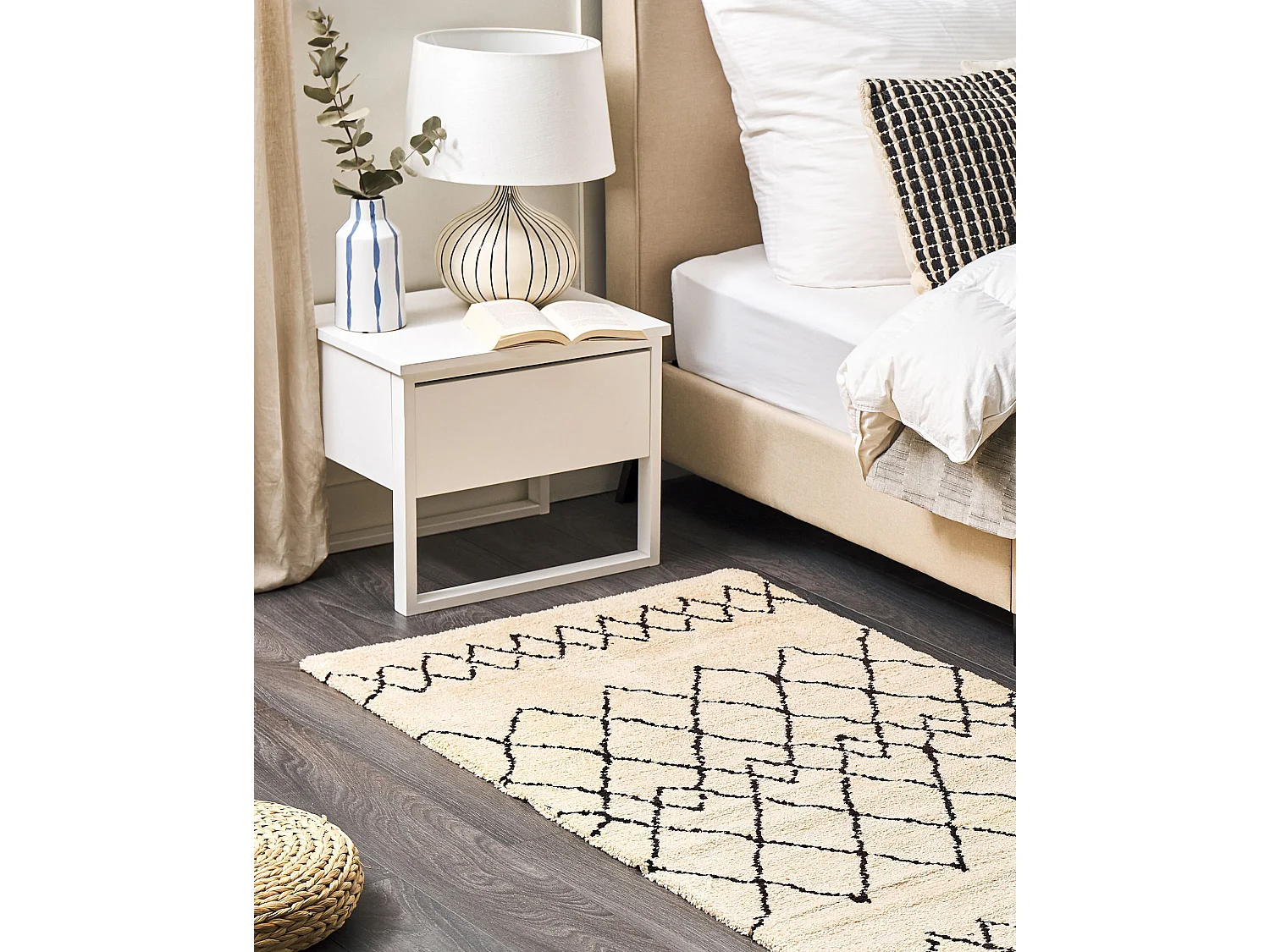 Tapis HAVSA Beige 80 x 150 cm