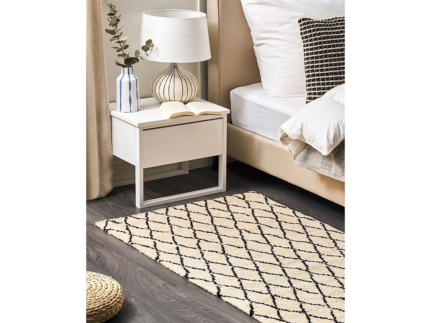 Tapis MIDYAT Beige 80 x 150 cm