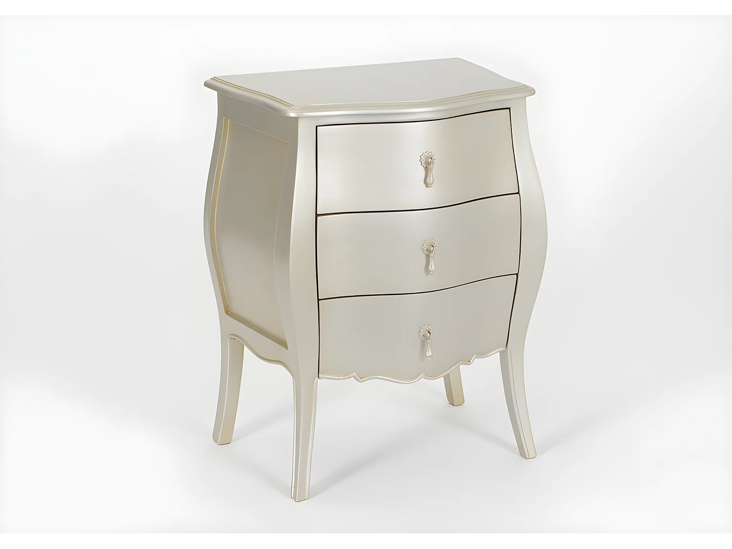 Mini chevet silver Murano