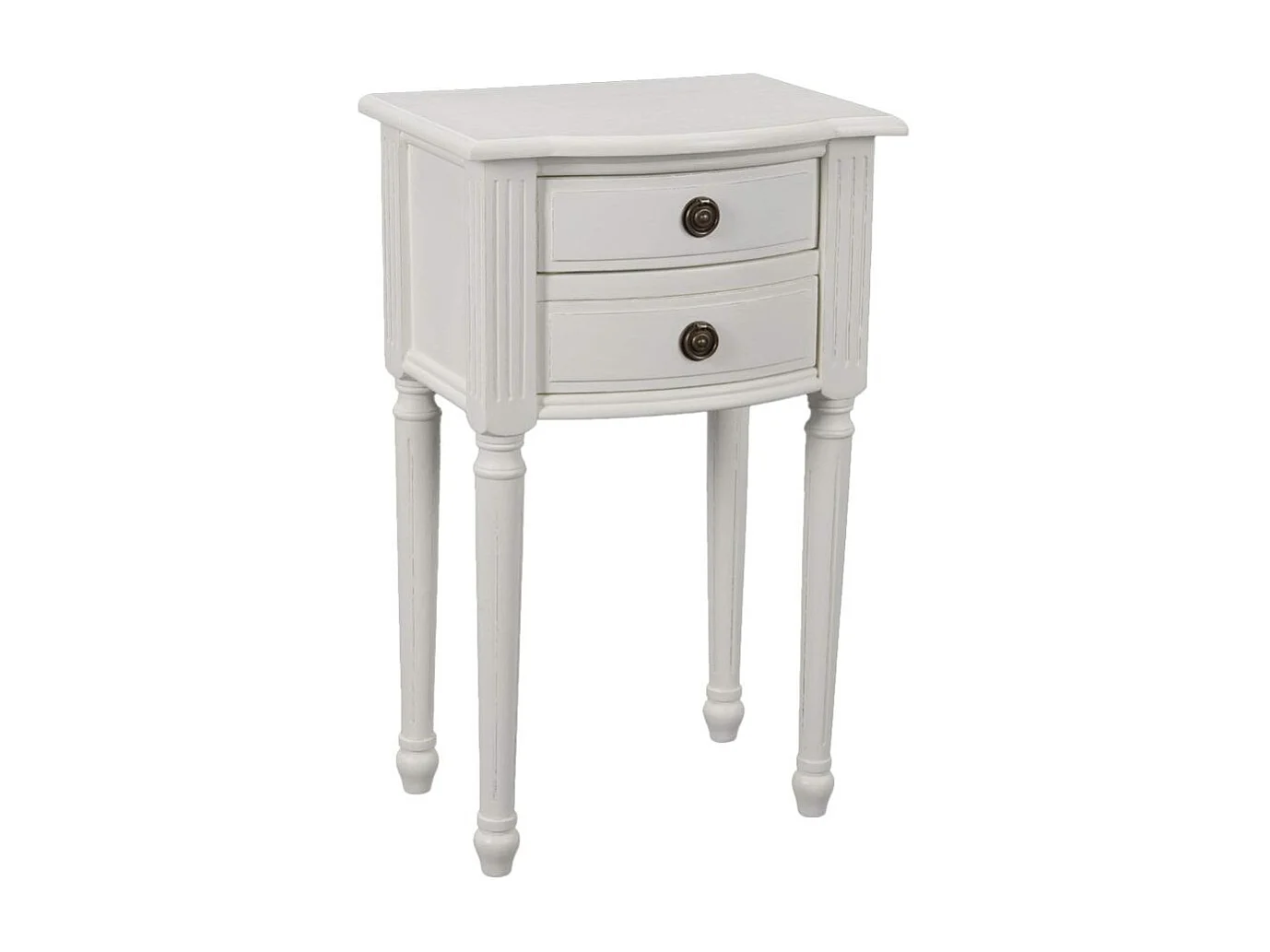 Table de chevet 2 tiroirs Agathe en kit