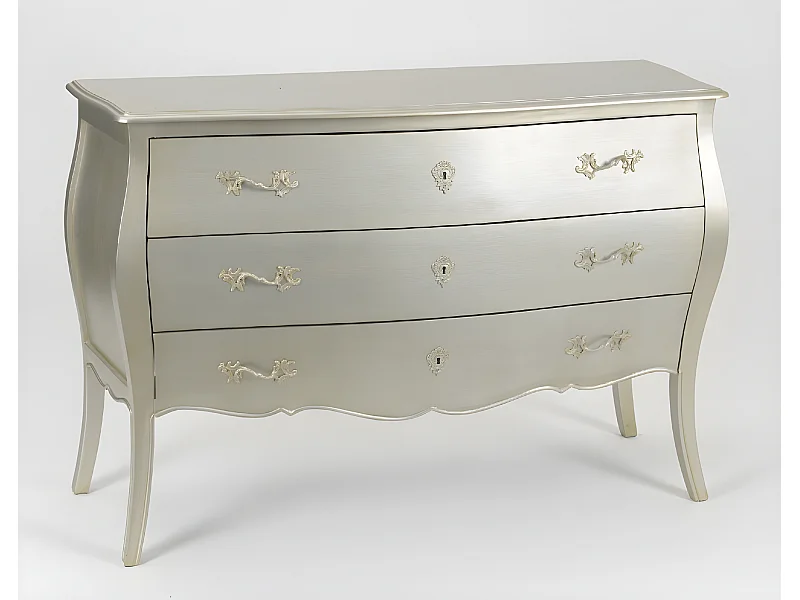 Commode Murano Silver