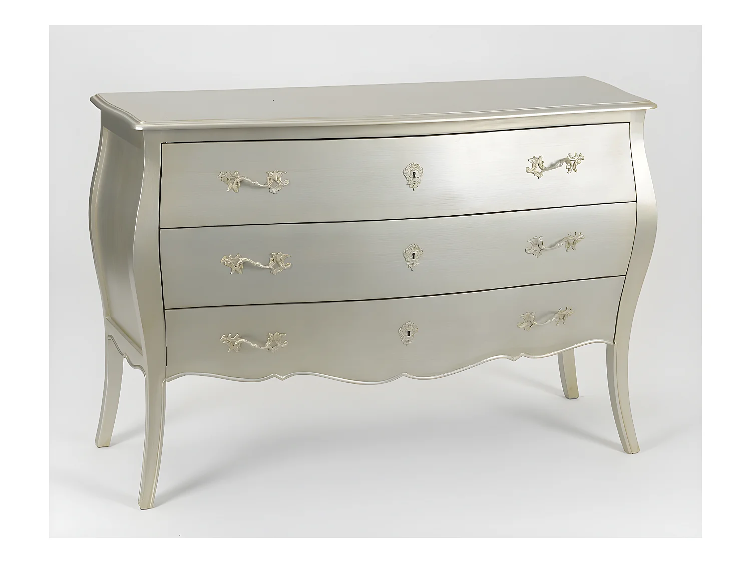 Commode Murano Silver