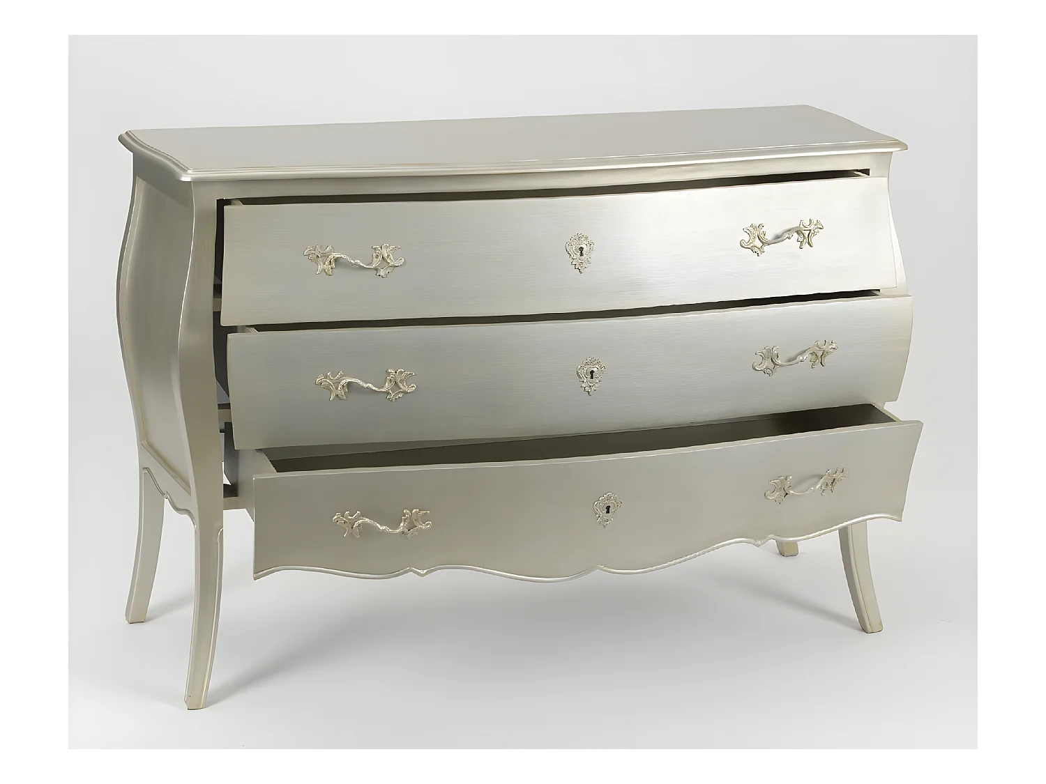 Commode Murano Silver