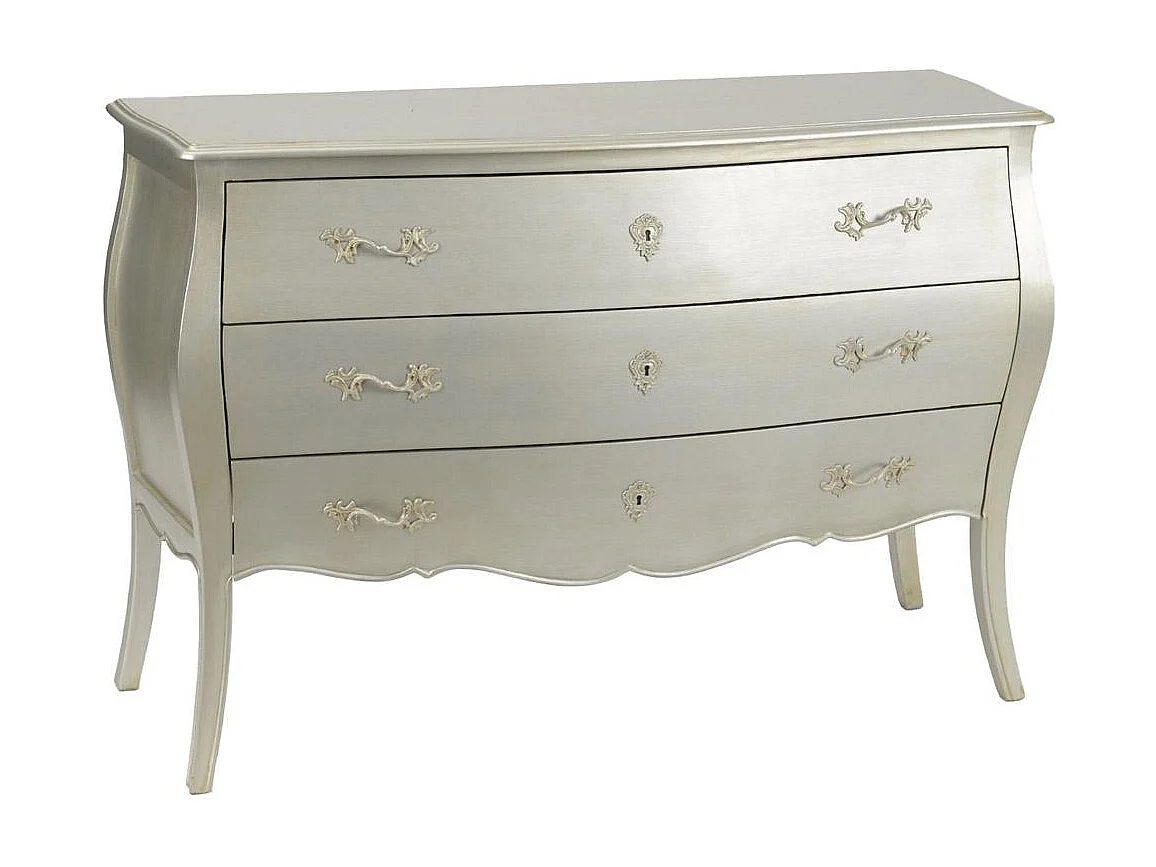 Commode Murano Silver