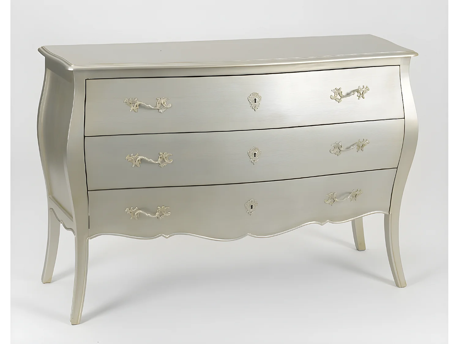 Commode Murano Silver