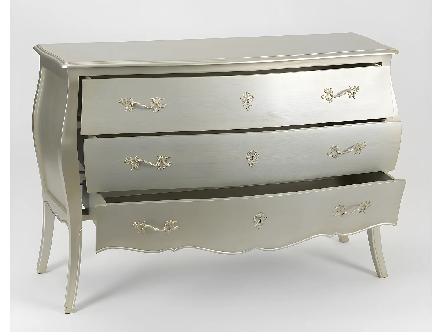 Commode Murano Silver