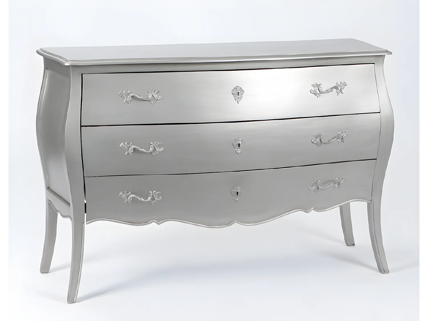 Commode Murano New Silver