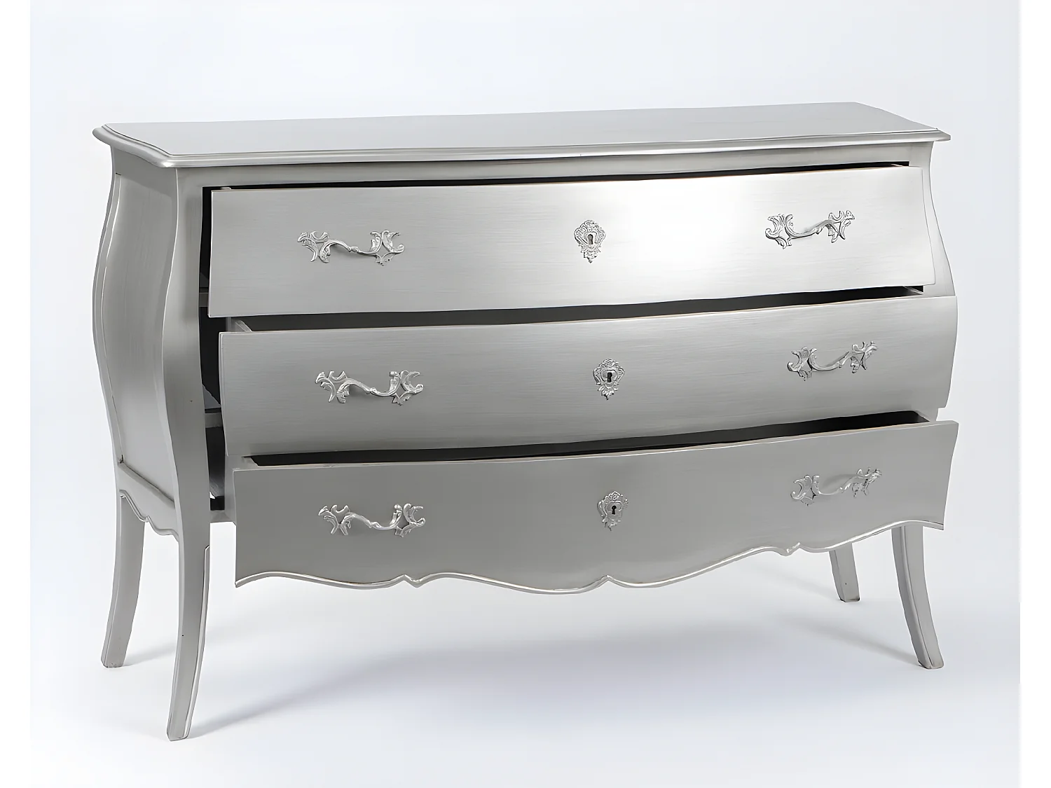 Commode Murano New Silver