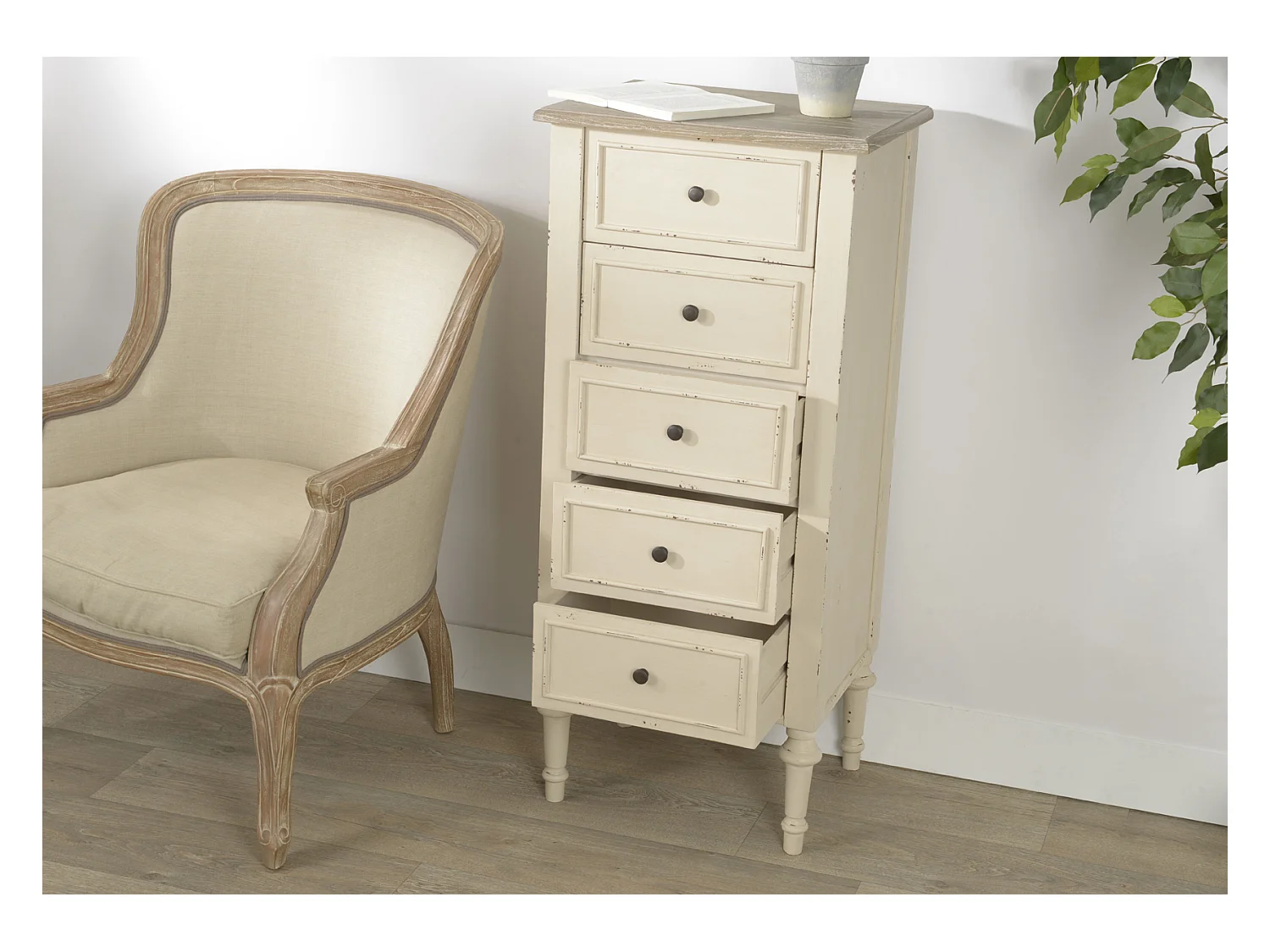 Chiffonnier 5 tiroirs Légende