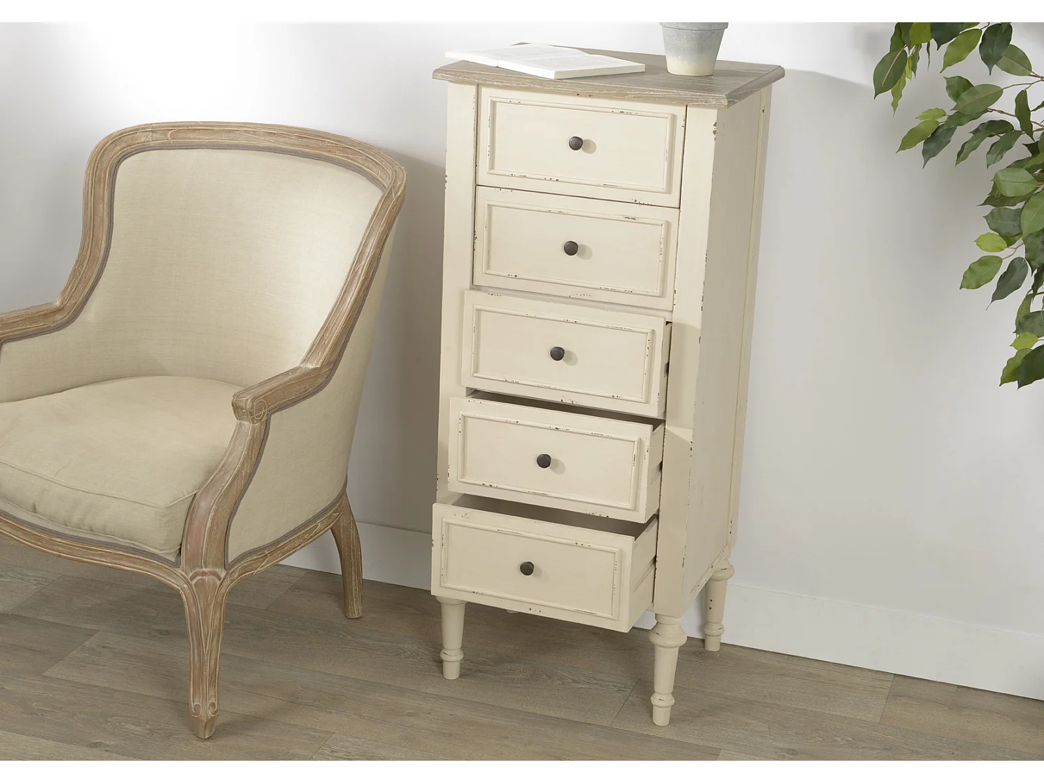 Chiffonnier 5 tiroirs Légende