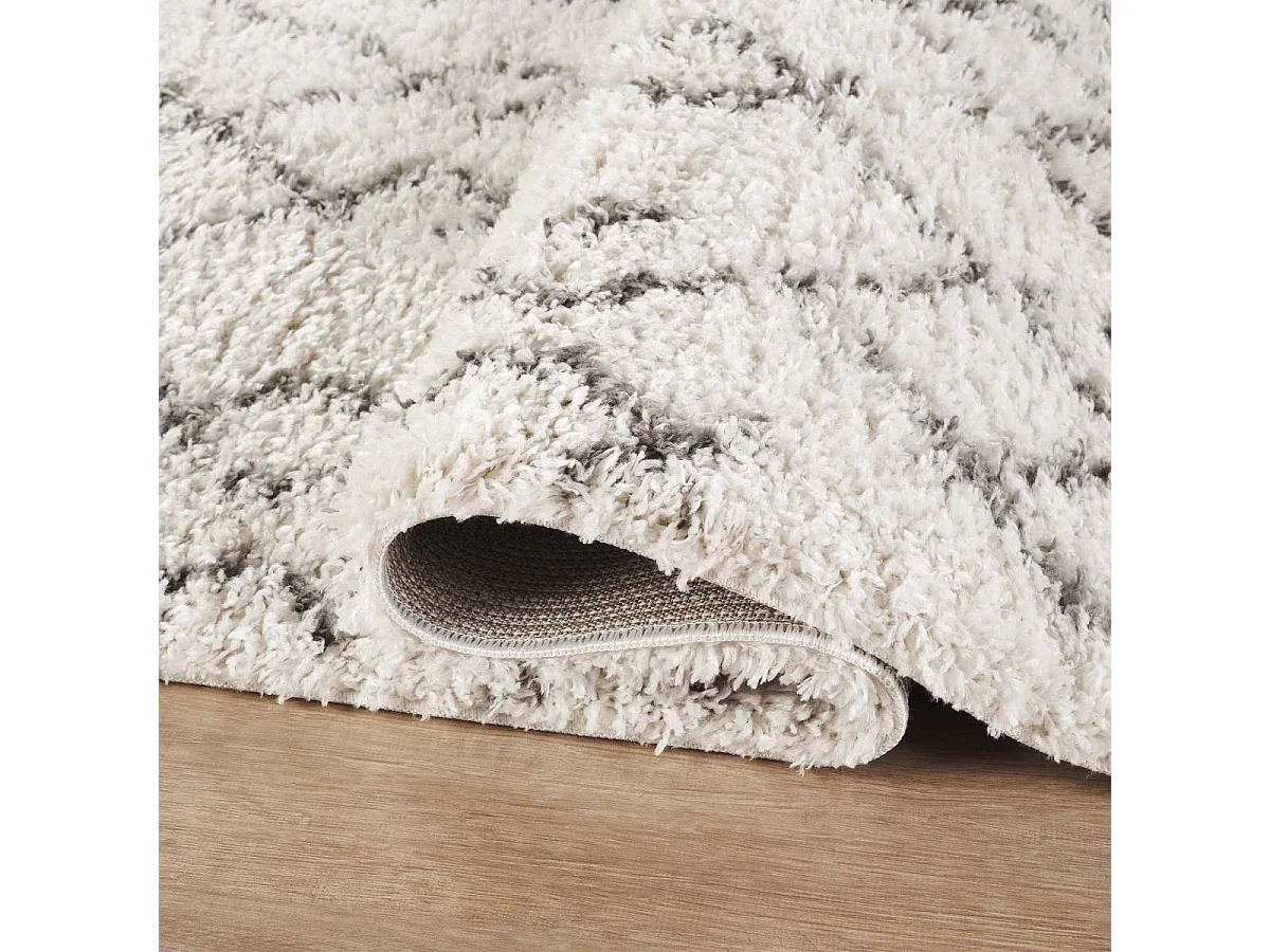 Tappeto berbero 240x320 tessuto modello etnico BENYLE B crema