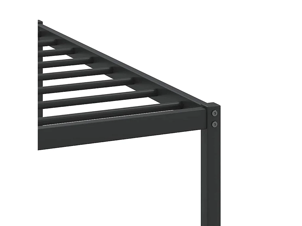 Cadre de lit sans matelas chêne marron 160x200 cm