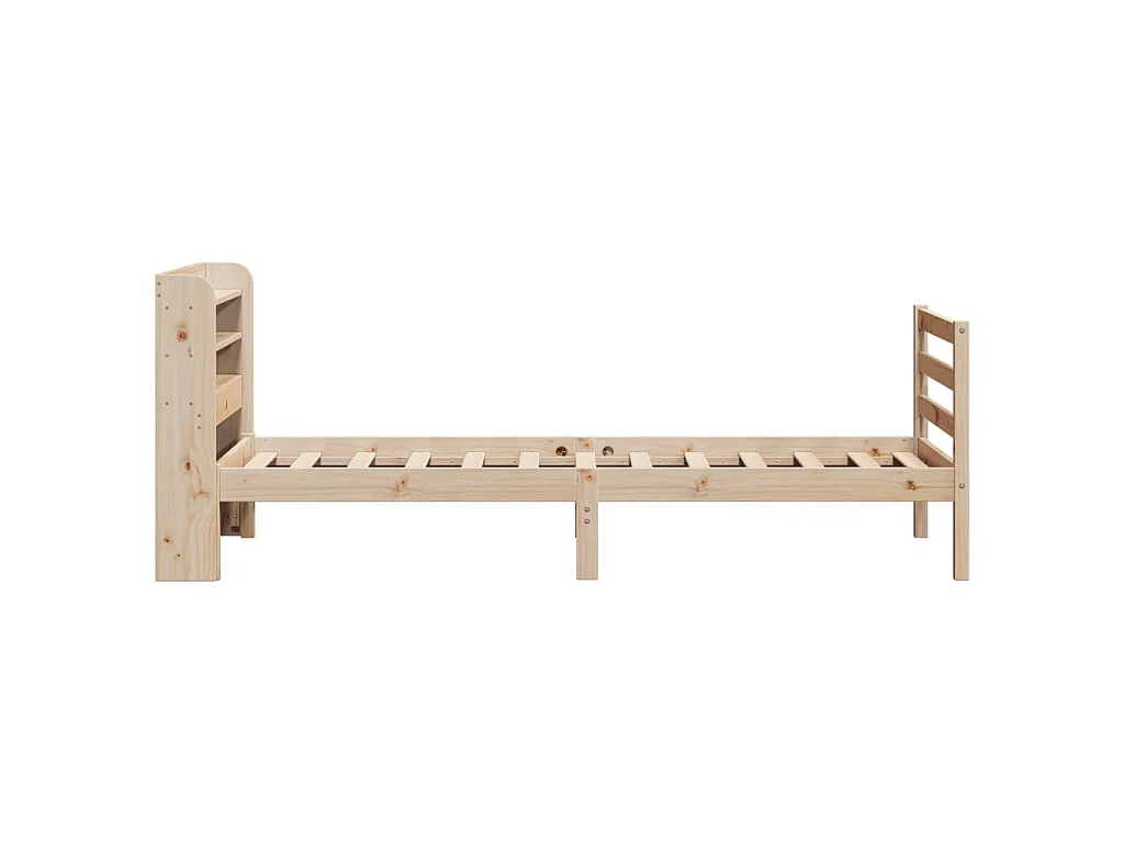 Bettgestell mit Kopfteil ohne Matratze 100x200 cm