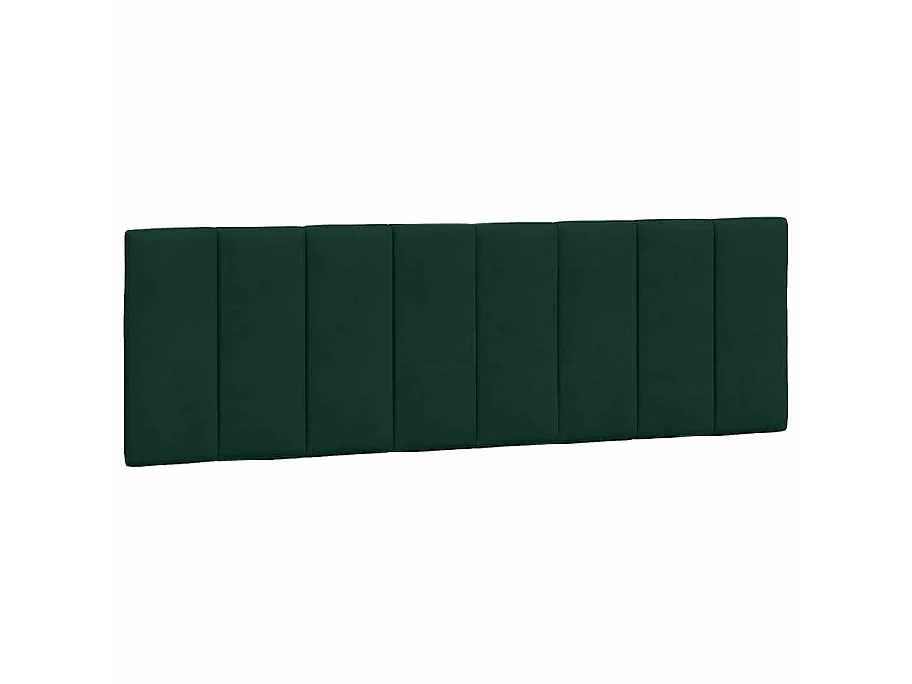 Bedframe met LED zonder matras "Hanko" donkergroen 160x200 cm