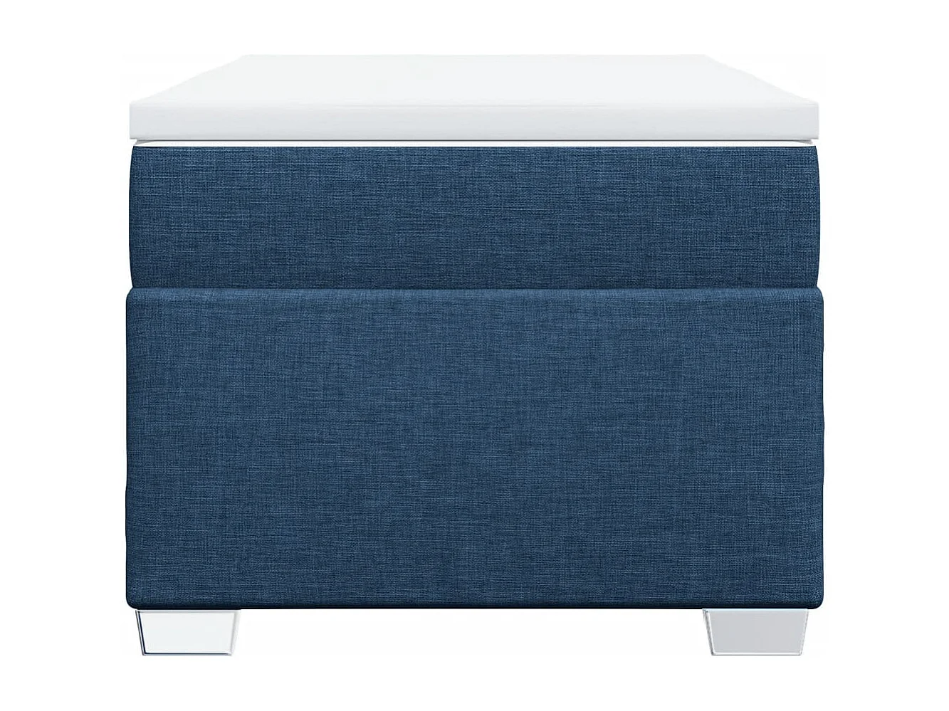 Giroletto a Molle con Materasso Blu 90x200 cm inTessuto