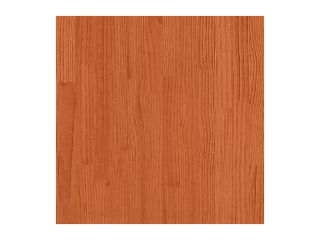 Dormeuse senza Materasso Marrone Cera 90x190 cm Legno di Pino