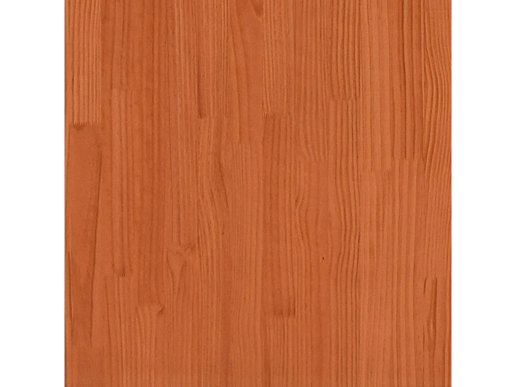 Lit de jour sans matelas cire marron 90x190 cm bois pin massif