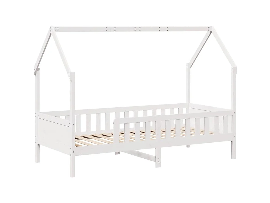 Estrutura de cama infantil c/ gavetas 90x190 cm pinho maciço