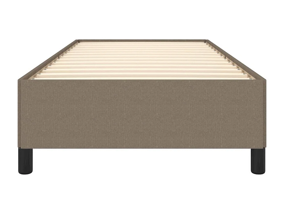 Giroletto senza Materasso Tortora 90x200 cm Tessuto