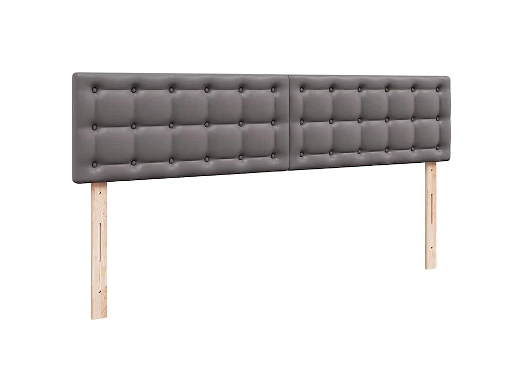 Cama otomana com colchões & LEDs 180x200 cm couro artificial