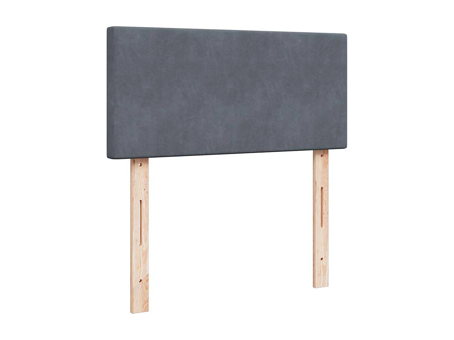 Ottoman bed met matrassen en LED's 160x200cm fluweel