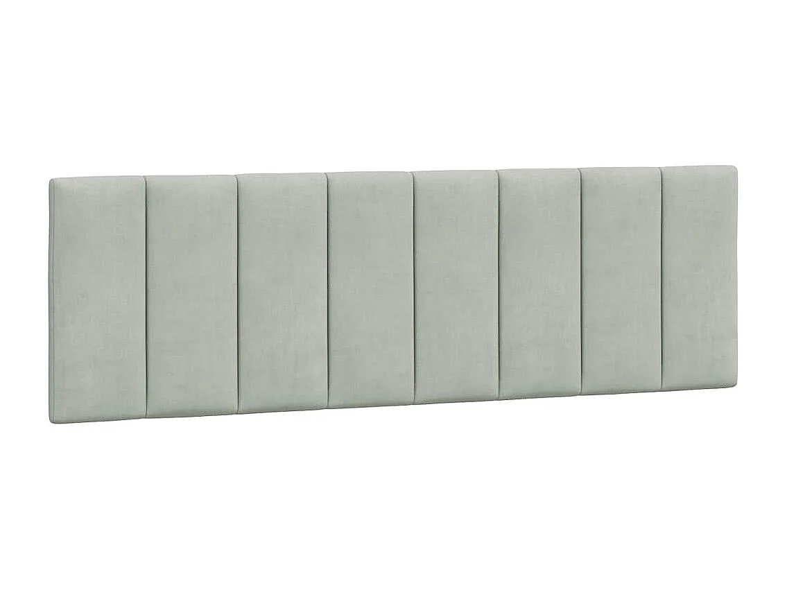 Giroletto senza Materasso Hanko Grigio Chiaro 160x200 cm Velluto