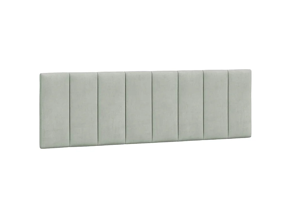 Giroletto senza Materasso Hanko Grigio Chiaro 160x200 cm Velluto