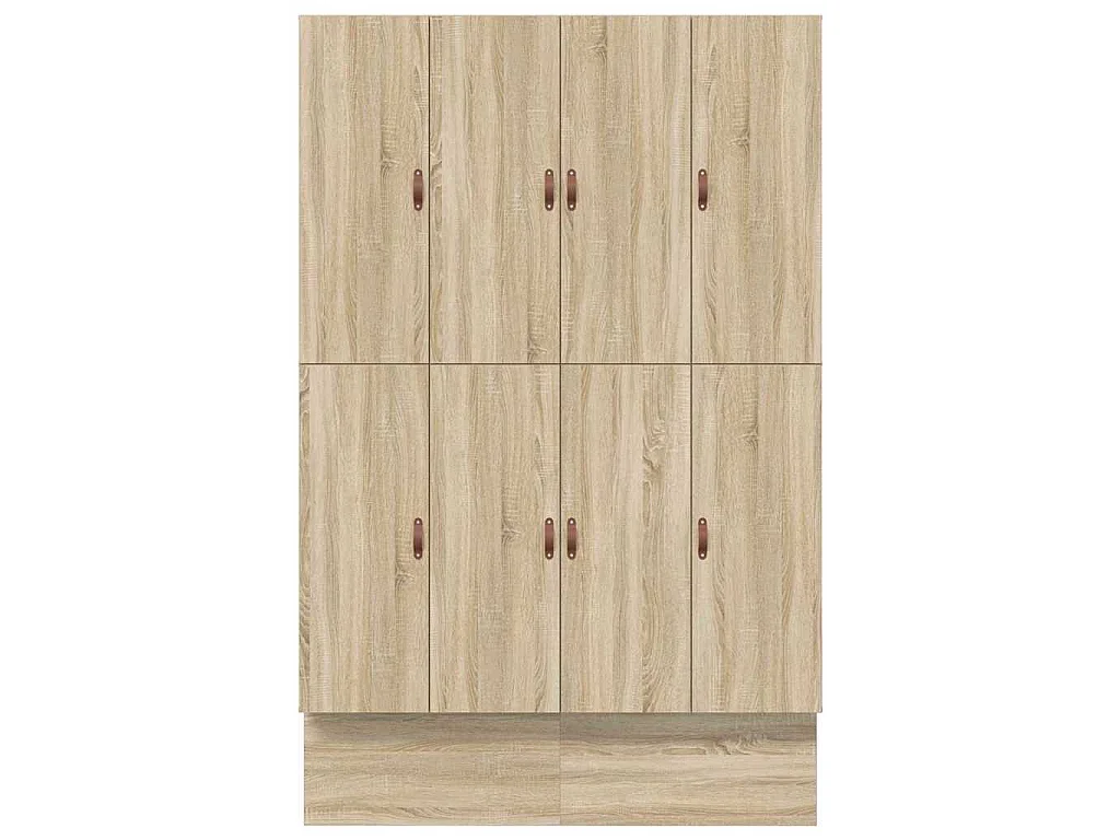 Estrado de cama com arrumação com gaveta Carvalho Sonoma 150 cm