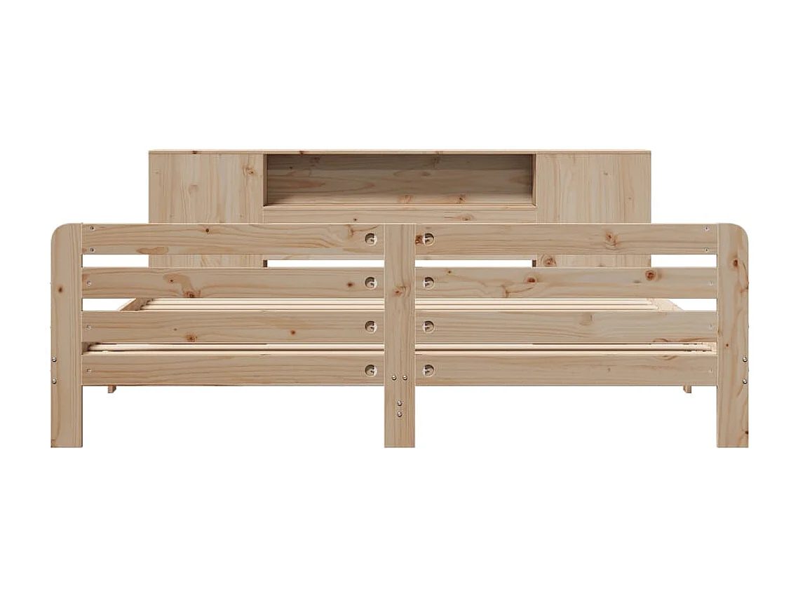 Giroletto senza Materasso 180x200 cm in Legno Massello di Pino