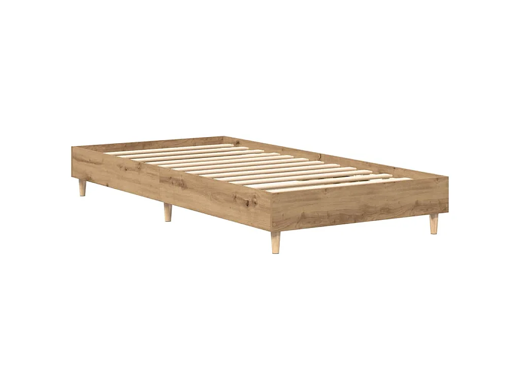 Giroletto senza Materasso Rovere Artigianale 90x200 cm