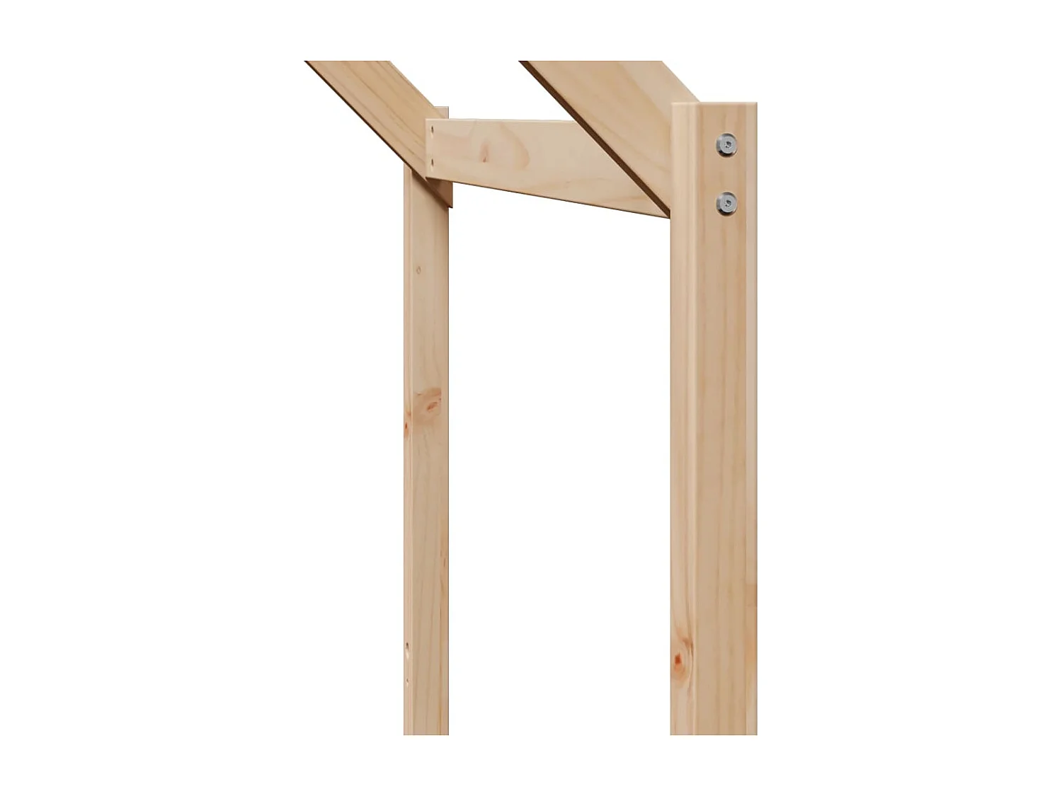Lit superposé sans matelas 90x200 cm bois de pin massif