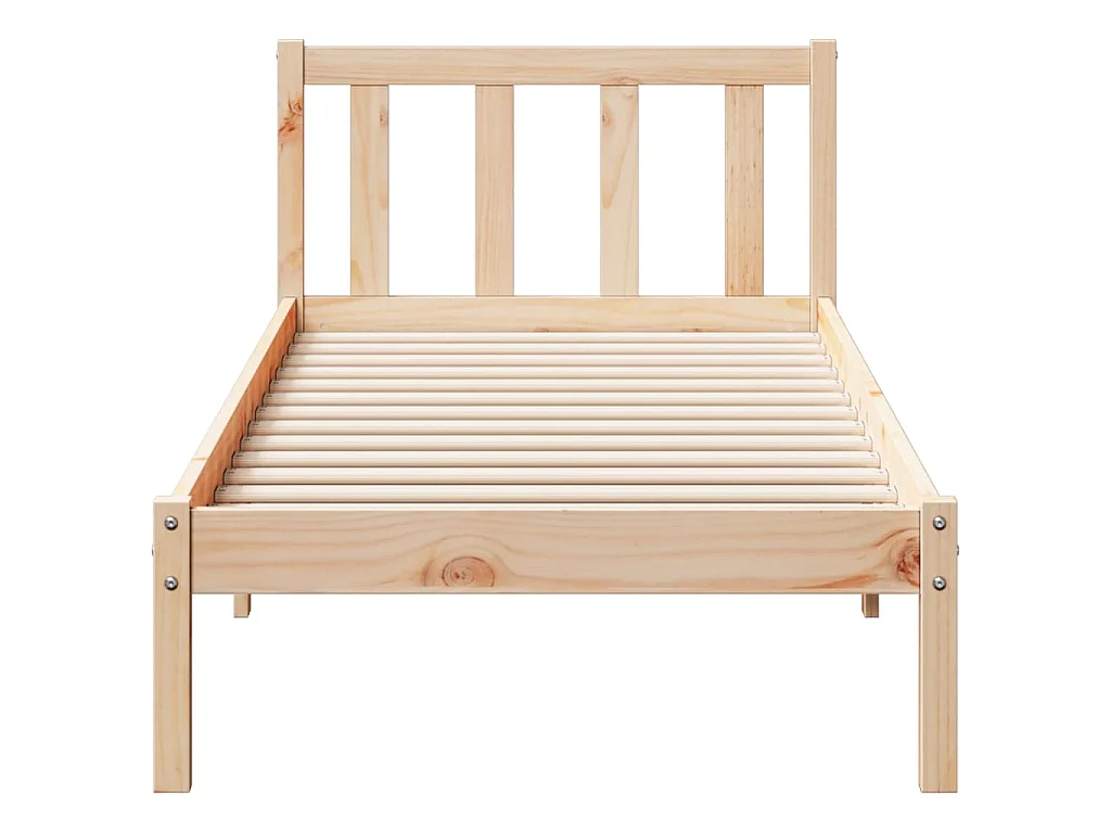 Massivholzbett Extra Lang ohne Matratze 100x220 cm Kiefernholz