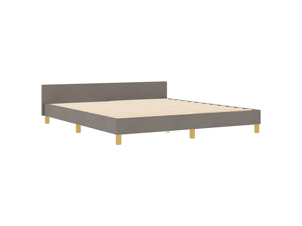 Struttura del letto con testiera Talpa 180 x 200 cm Tessuto