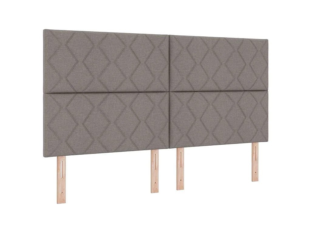 Struttura del letto con testiera Talpa 180 x 200 cm Tessuto
