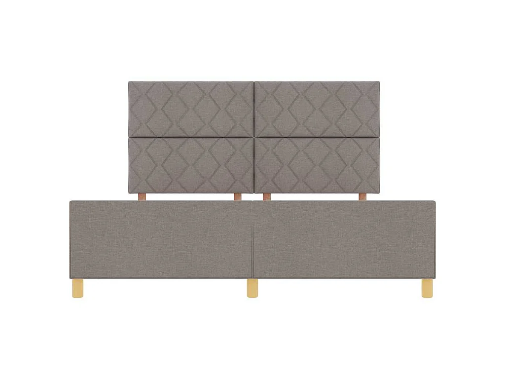 Struttura del letto con testiera Talpa 180 x 200 cm Tessuto
