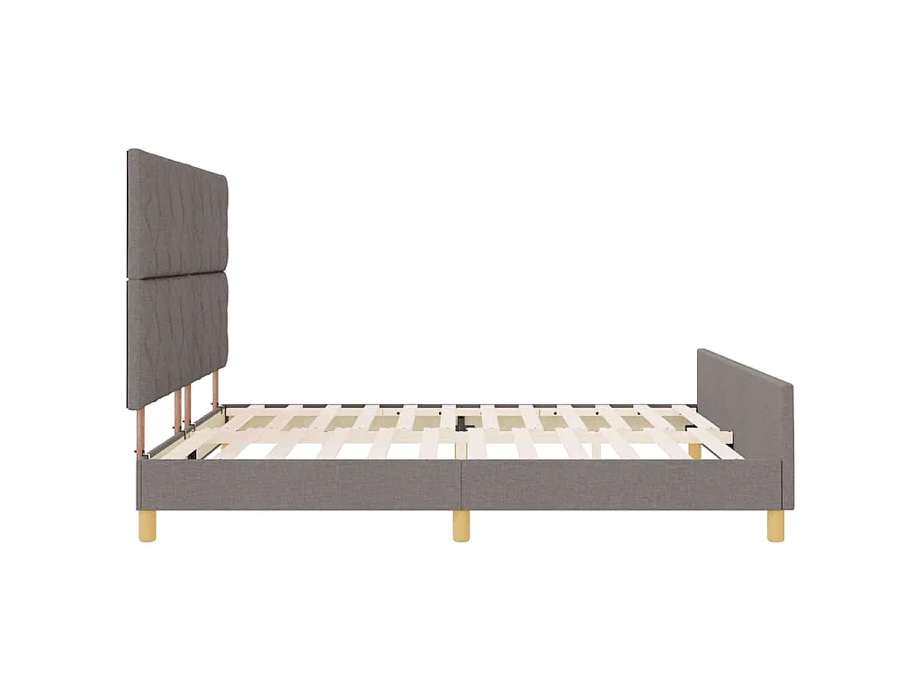 Struttura del letto con testiera Talpa 180 x 200 cm Tessuto