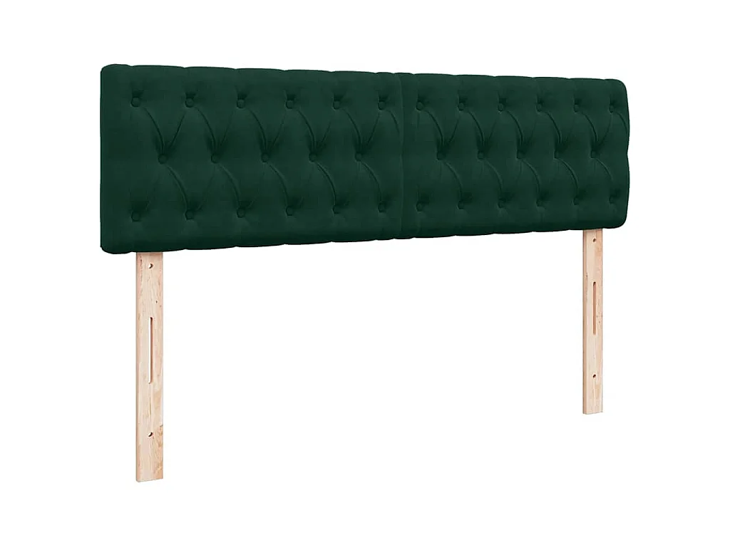 Estructura de cama otomana con colchón verde oscuro 140x200 cm