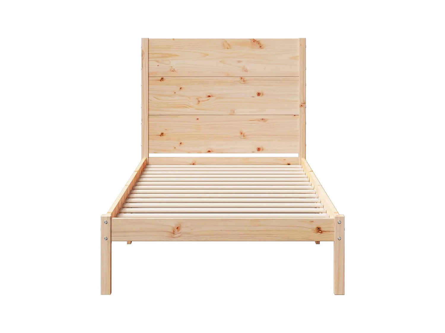 Giroletto Extra Lungo senza Materasso 100x220 cm Legno Massello