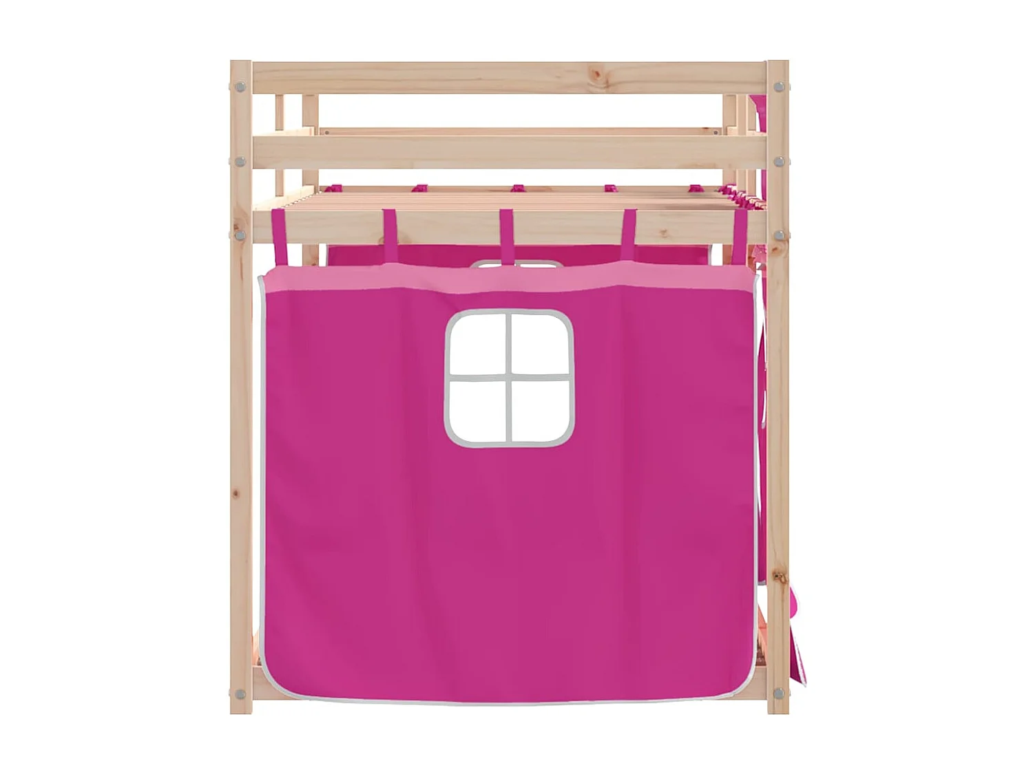 Lit superposé sans matelas 90x200 cm bois de pin massif