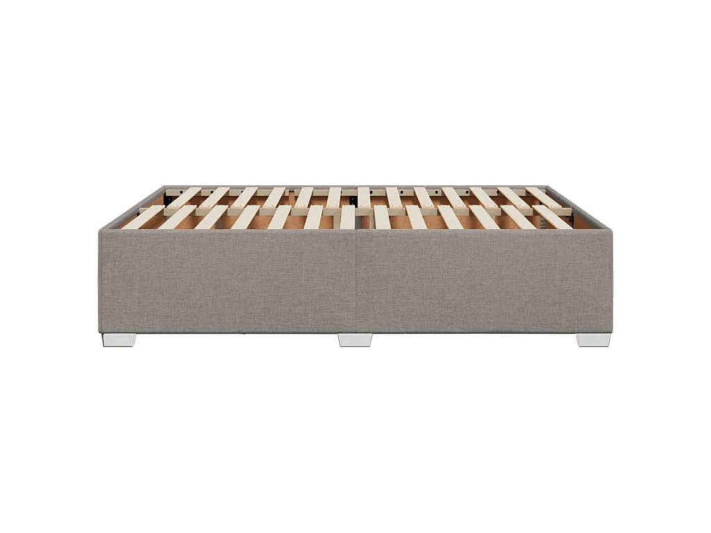 Giroletto senza Materasso Tortora 140x190 cm in Tessuto